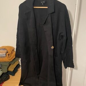 Tea n Rose Classic Black Cardigan